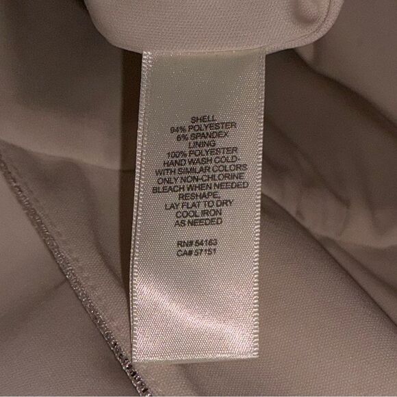 Eliza J Silver Metallic V-Neck Twist Front Plunging Long-Sleeve Wrap Gown - Picture 15 of 15